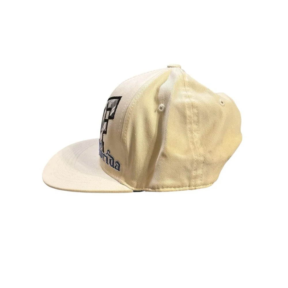 Top Of The World Florida Gators Hat White Black Plaid‎ S/M Y2K